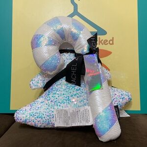 Rachel Zoe Christmas CANDY CANE & TREE Shaped Pillows